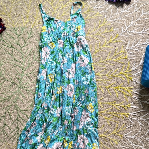 Torrid Tea Length Stretch Challis pocket Trapeze Dress 1 NWT - Picture 2 of 8